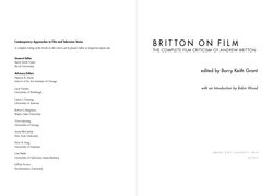 Interior sample for Britton on Film: The Complete Film Criticism of Andrew Britton