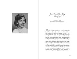 Interior sample for Golden Days: Reminiscences of Alumnae, Mississippi State College for Women