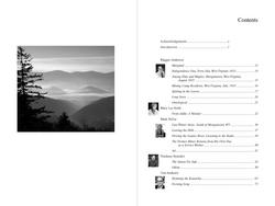 Interior sample for Backcountry: Contemporary Writing in West Virginia